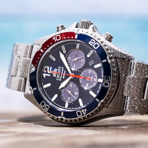 Orient Men's Solar Panda Made in Japan Mako マコ Quartz Watch