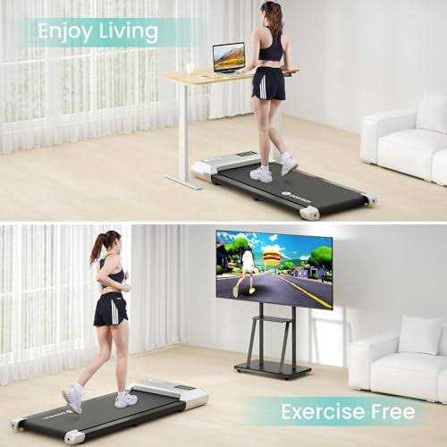 Deerrun Walking Pad 2 in 1 Treadmills for Home with Remote Control - Sports Supplies Online Store