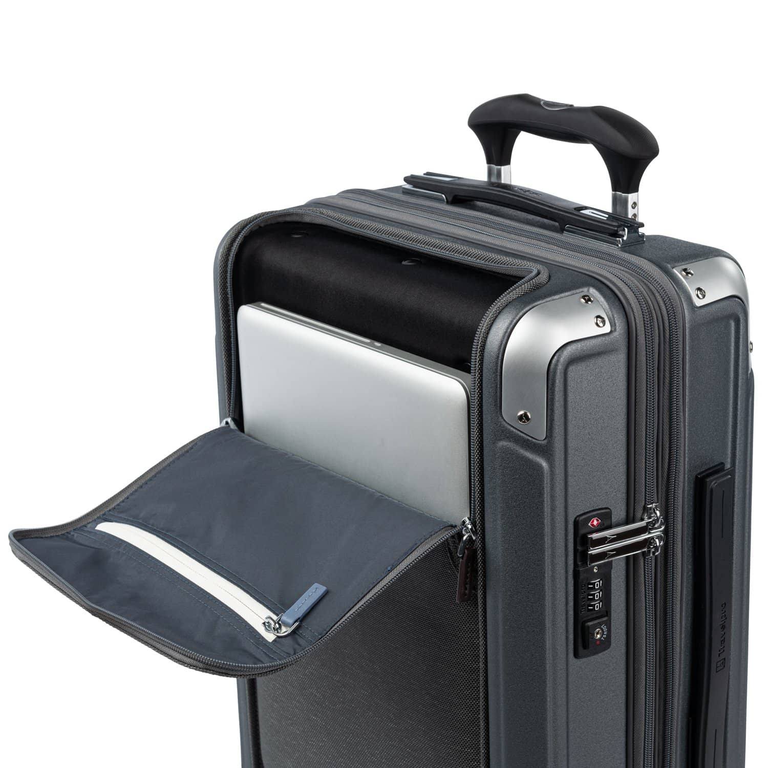 Travelpro Platinum Elite Business Plus Carry-On Expandable Hardside Spinner - Dark Sky Blue