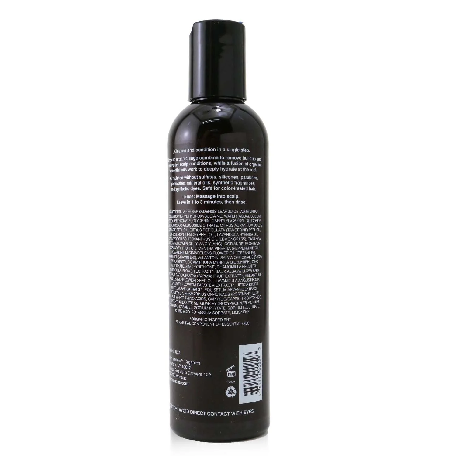 John Masters Organics Scalp Conditioning Shampoo with Zinc & Sage  236ml/8oz