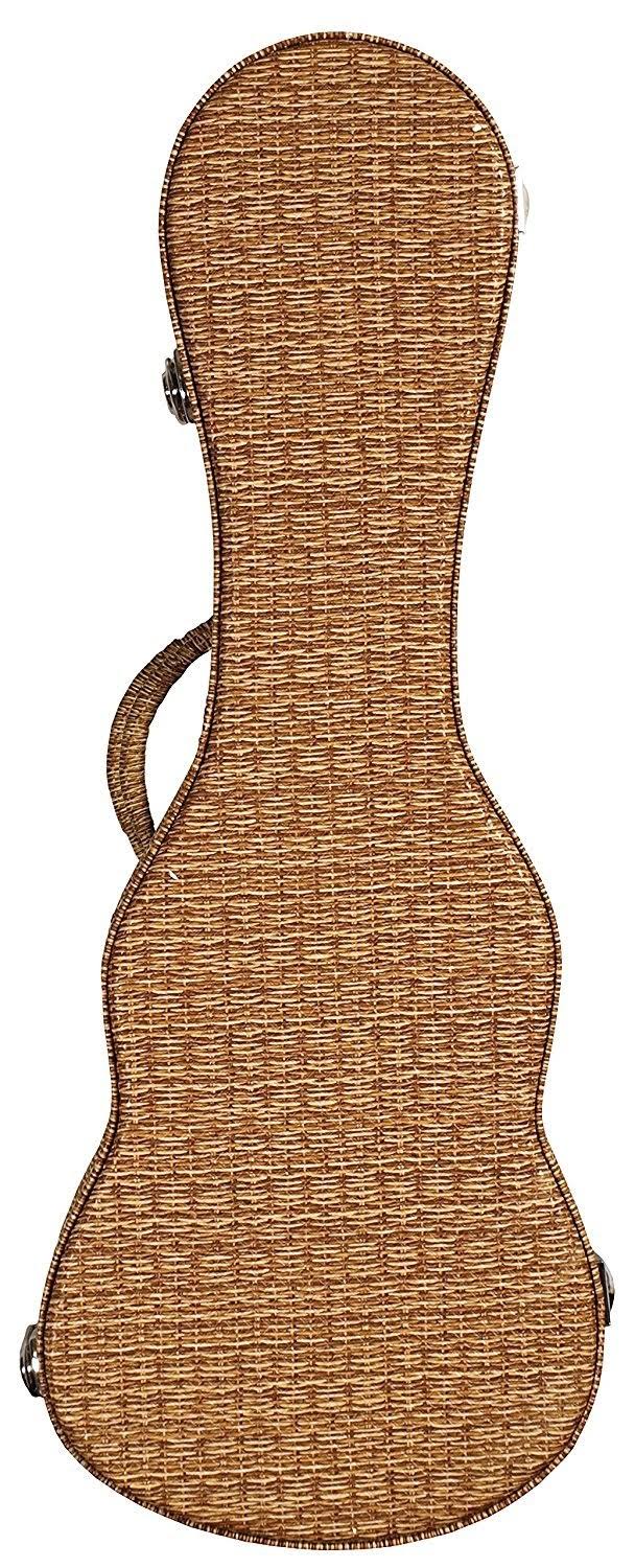 Eddy Finn Ef-rct Rattan Hard Shell Ukulele Case, Tenor