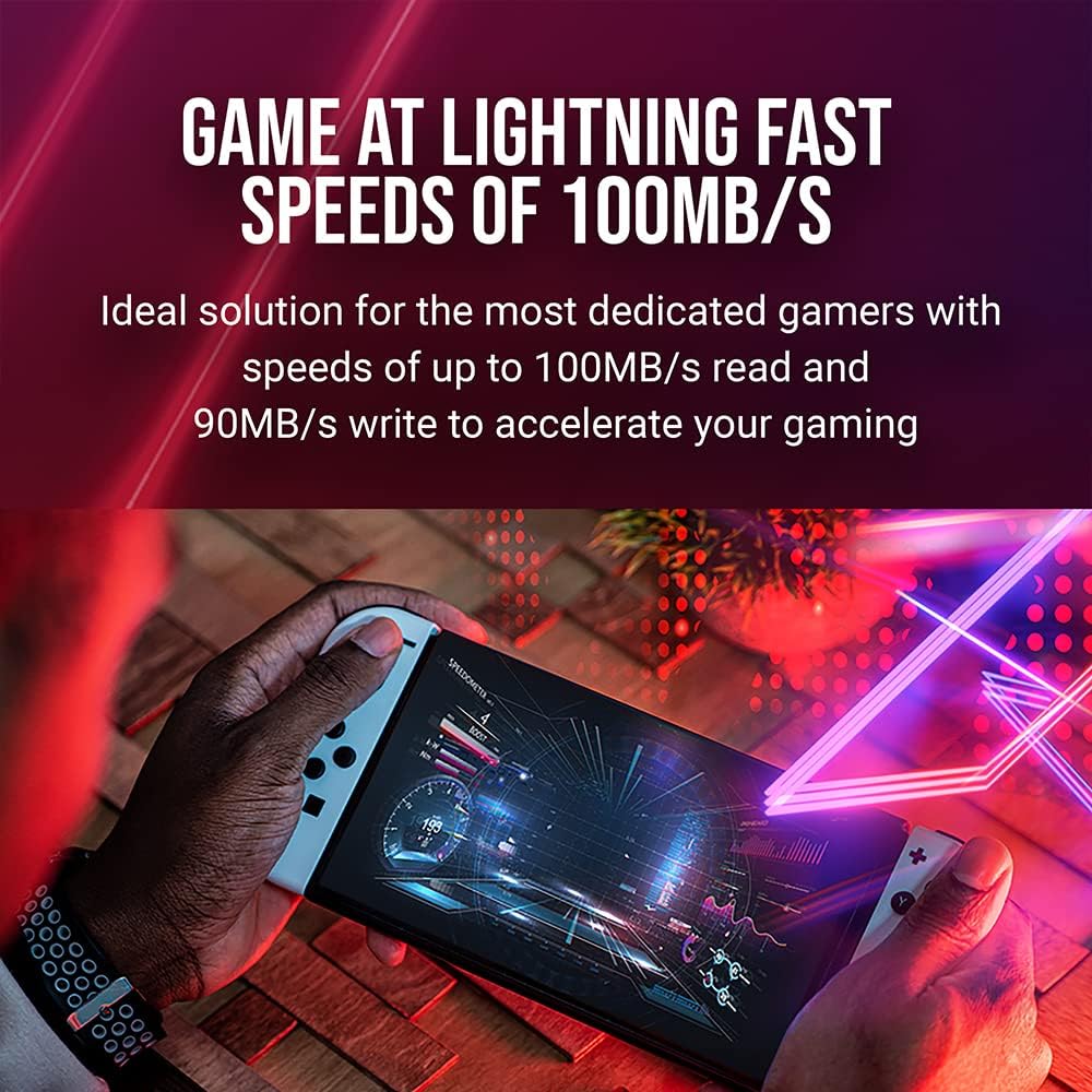 PNY XLR8 512GB Gaming Class 10 U3 V30 microSDXC Flash Memory Card - 100MB/s, Class 10, U3, V30, A2, 4K UHD, Full HD, UHS-I, Micro SD Pack of 2