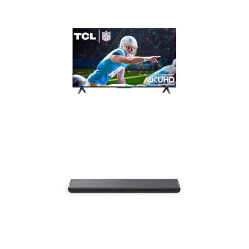 TCL 55-Inch Class S5 UHD 4K LED Smart TV with Fire TV (55S551F, 2024 Model), Dolby Vision, HDR PRO+, Dolby Atmos, Alexa Built-in with Voice Remote
