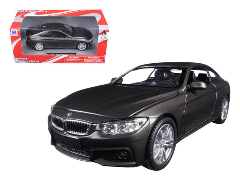 New Ray BMW 4 Series F32 M-Sport Package Grey 1/24 Diecast Model Car