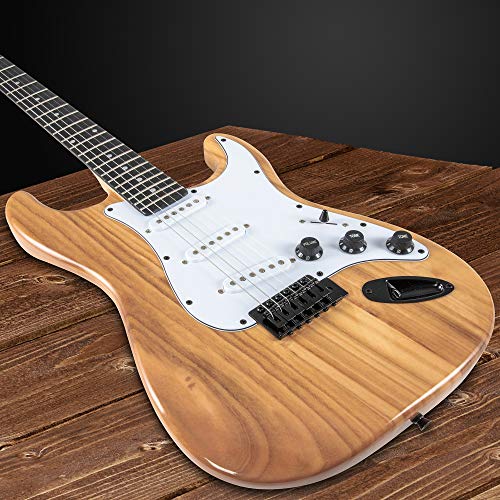 LyxPro Electric Guitar 39" inch Complete Beginner Starter kit Full Size with 20w Amp, Package Includes All Accessories, Digital Tuner, Strings, Picks