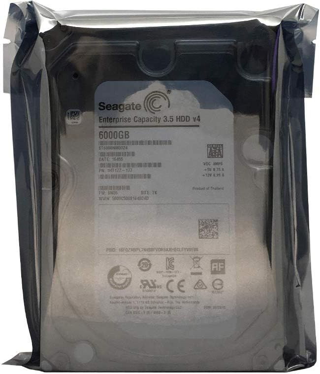 Seagate Enterprise ST6000NM0024 6TB 7200RPM 128MB Cache SATA 6.0Gb/s 3.5-inch Enterprise Hard Drive