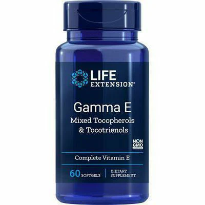 Gamma E 60 softgels by LifeExtension - Kansas Nuitrition - HNZSDS