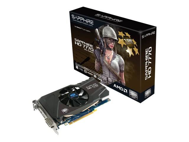 AMD Radeon Sapphire HD 7770 1GB GHz Edition