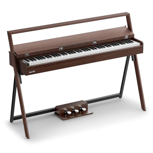 Donner OURA R300 88 Key Weighted Keyboard Piano for Advanced, Home Digital Piano with 88 Keys Graded Hammer Standard Keyborad, Bluetooth, LOCAL OFF