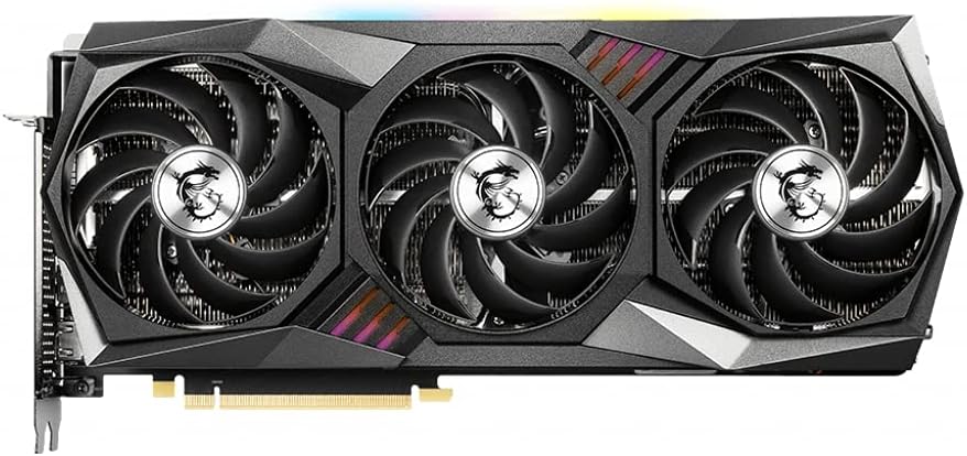 MSI Gaming GeForce RTX 3080 LHR 10GB GDRR6X 320-Bit HDMI/DP Nvlink Torx Fan 4 RGB Ampere Architecture OC Graphics Card (RTX 3080 Gaming Z Trio 10G