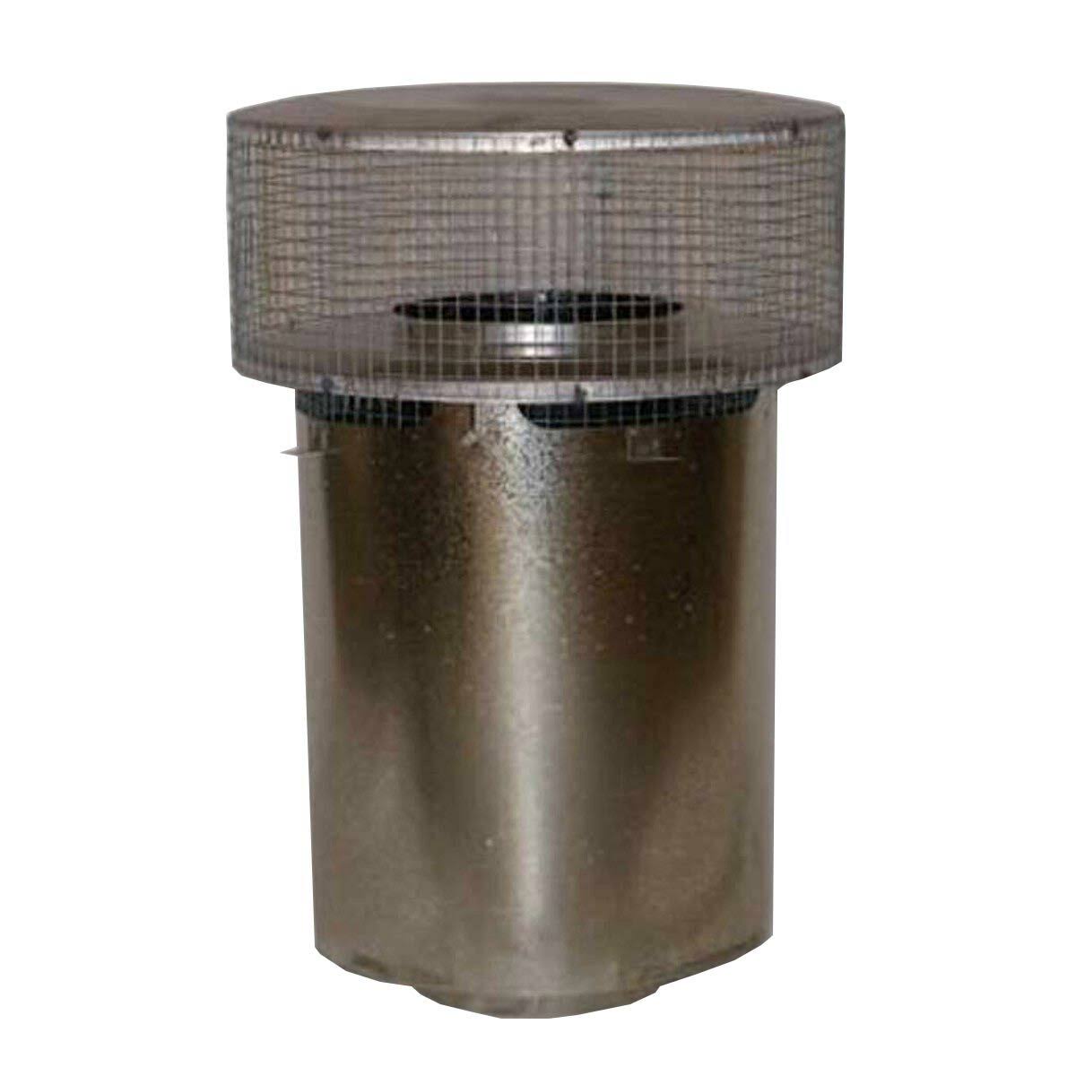 8'' Superior Round Chimney Cap with Mesh RTT-8DM