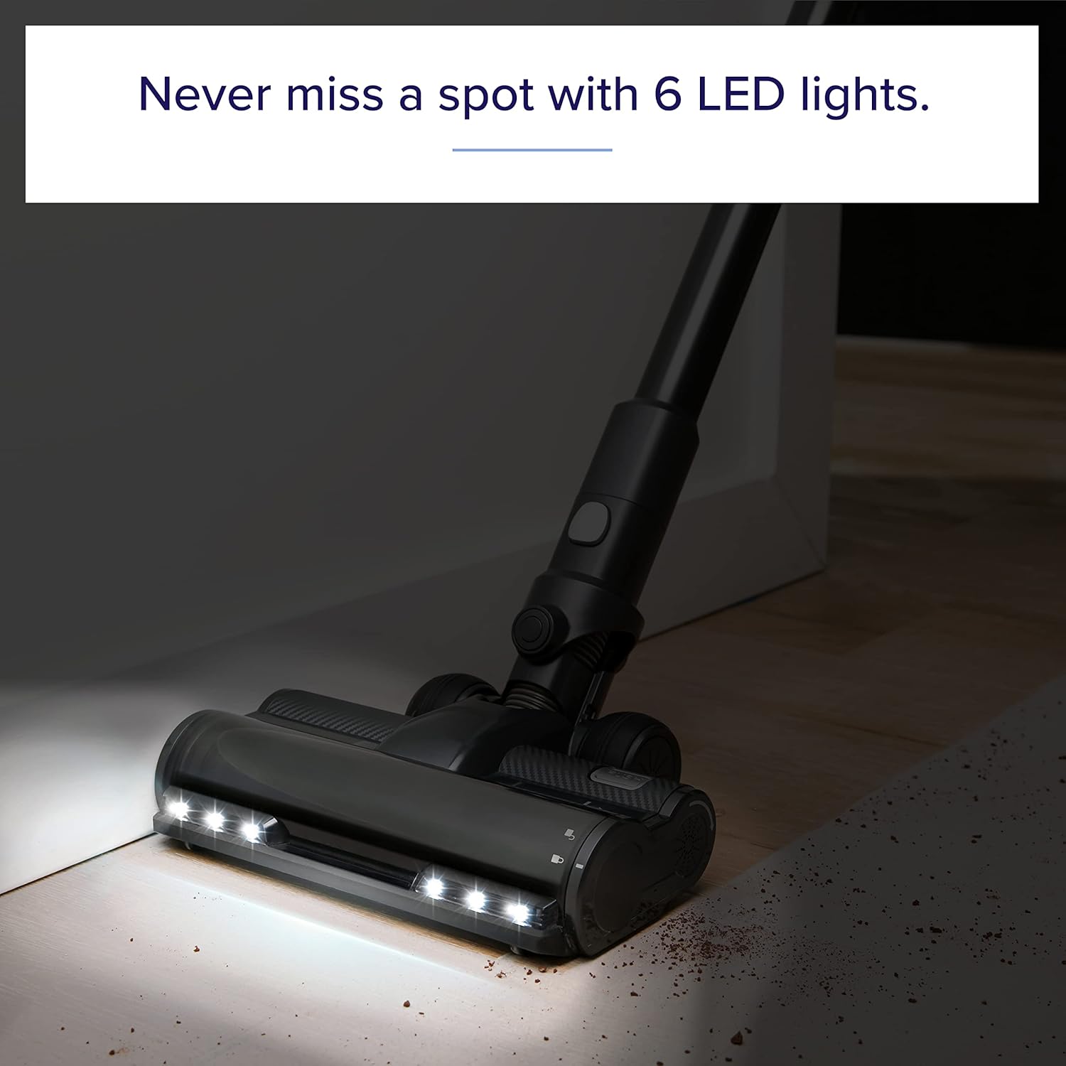LEVOIT Cordless Vacuum Cleaner, Smart Stick Wireless Vac with 23 kPa Powerful Suction for Pet Hair, Carpet, Hard Floor, Auto Mode, Lightweight