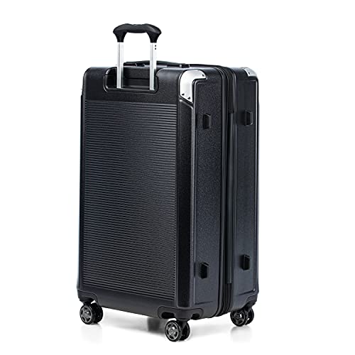Travelpro Platinum Elite Hardside Expandable Checked Luggage, 8 Wheel Spinner, TSA Lock, Hard Shell Polycarbonate Suitcase, True Navy Blue