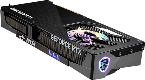 MSI RTX 5070 12G Gaming Trio OC Graphics Card (12GB GDDR7, 192-bit, Extreme Performance: 2625 MHz, DisplayPort x3 2.1a, HDMI 2.1b