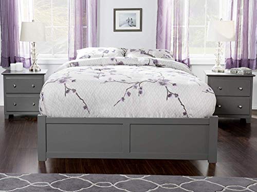 AFI Concord Platform Bed with Footboard & Storage Drawers