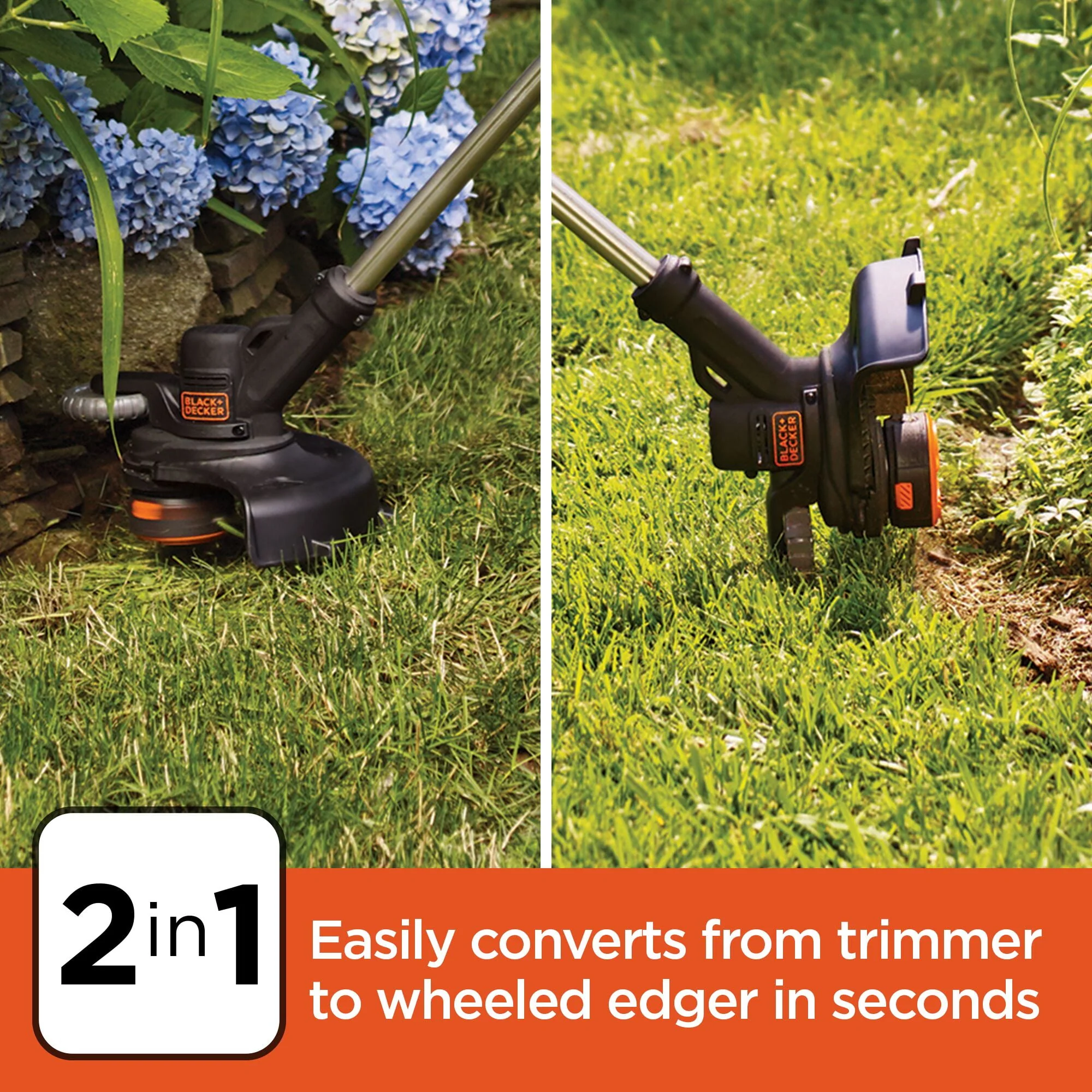 BLACK+DECKER 20V MAX* String Trimmer/Edger, 12-Inch, (LSTE525)