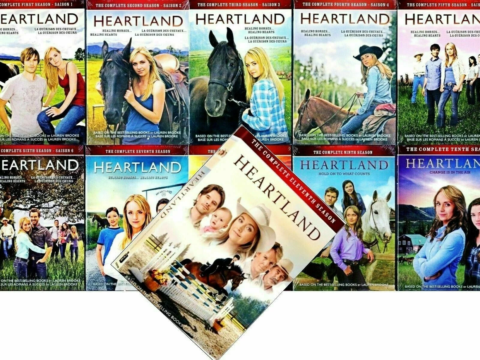 HEARTLAND:  THE COMPLETE SERIES 1-13 DVD