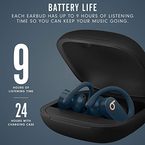 Beats Powerbeats Pro Wireless Earbuds - Apple H1 Headphone Chip, Class 1 Bluetooth Headphones, 9 Hours of Listening Time, Sweat Resistant