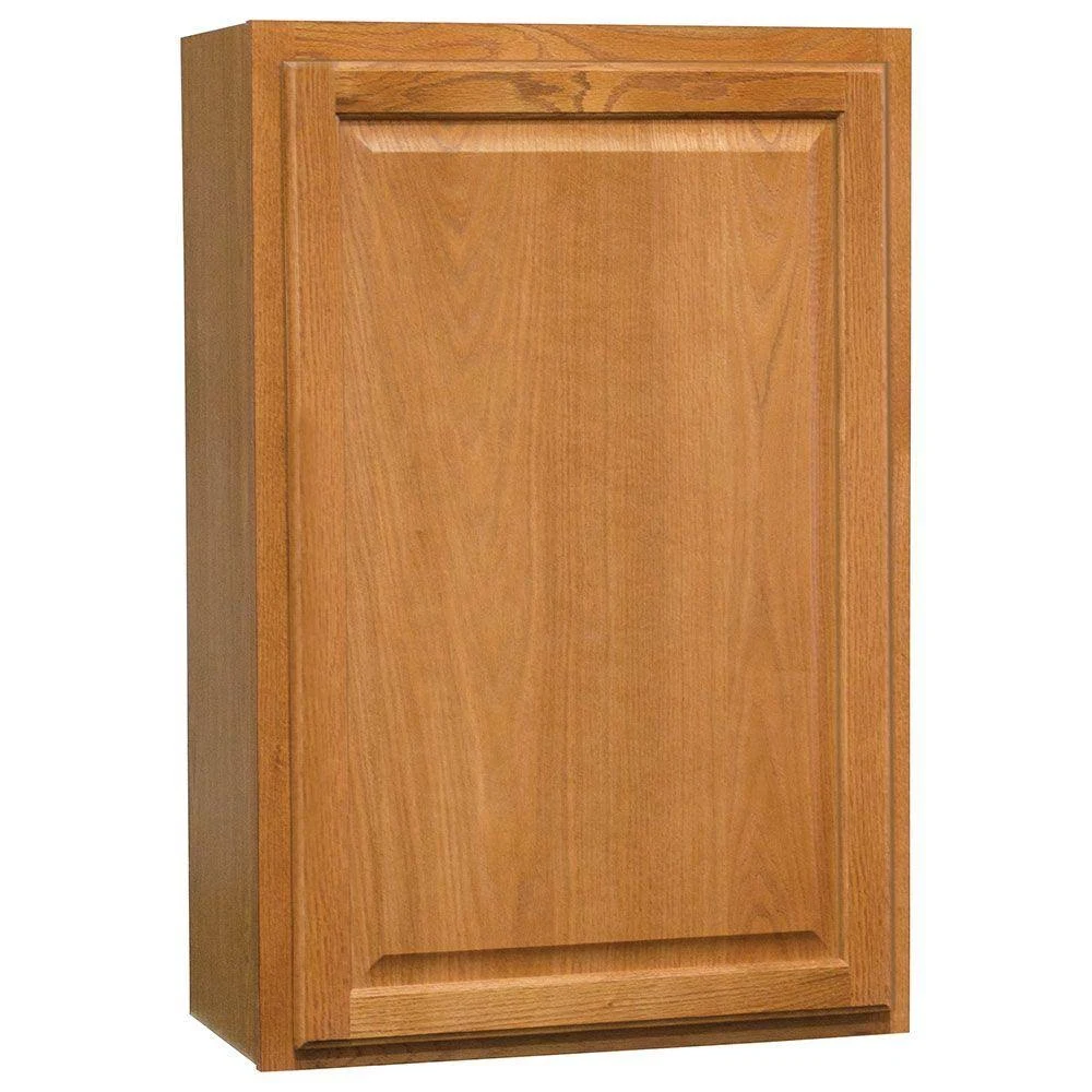 Hampton Bay Hampton Assembled 24x36x12 in. Wall Kitchen Cabinet in Medium Oak KW2436-MO