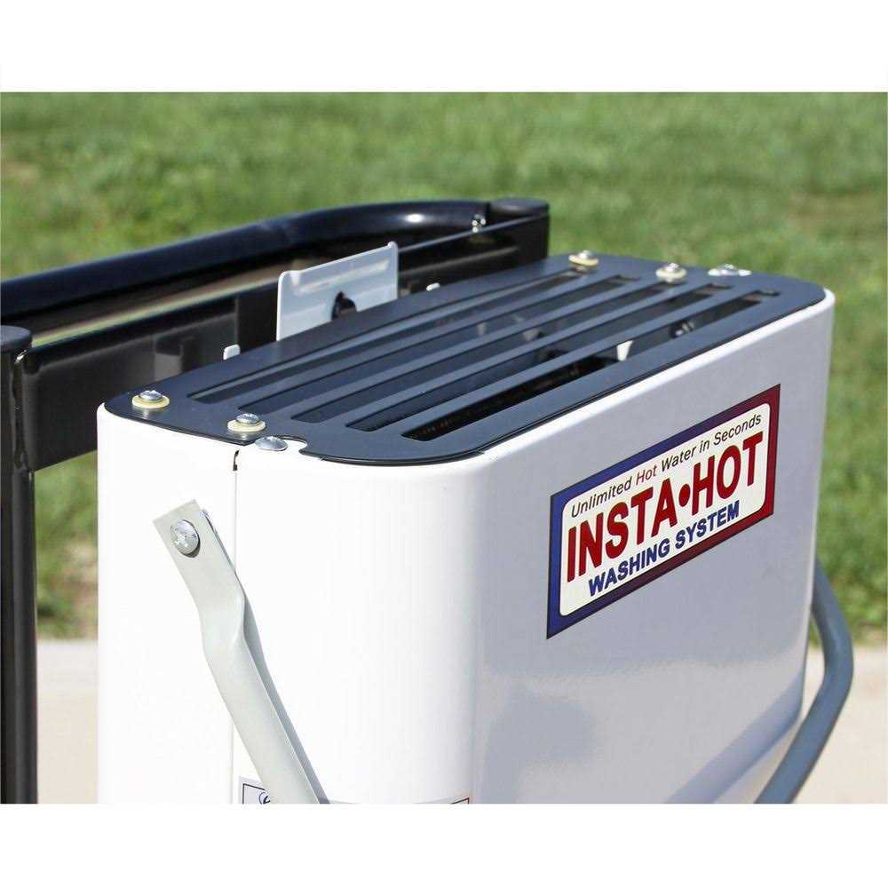 Insta-Hot Original Portable Equine Washing System with Cart - Sports Supplies Online Store