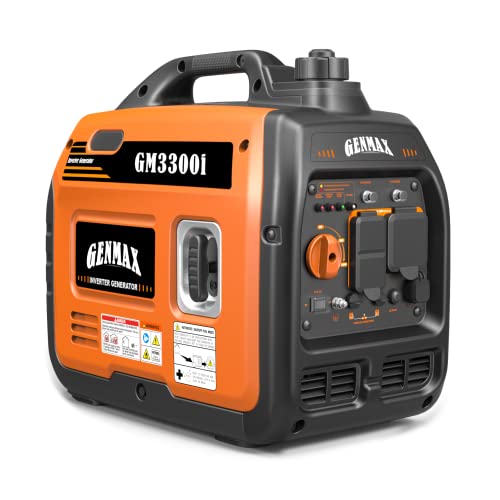 GENMAX Generator，EPA Compliant, Eco-Mode Feature, Ultra Lightweight for Backup Home Use & Camping