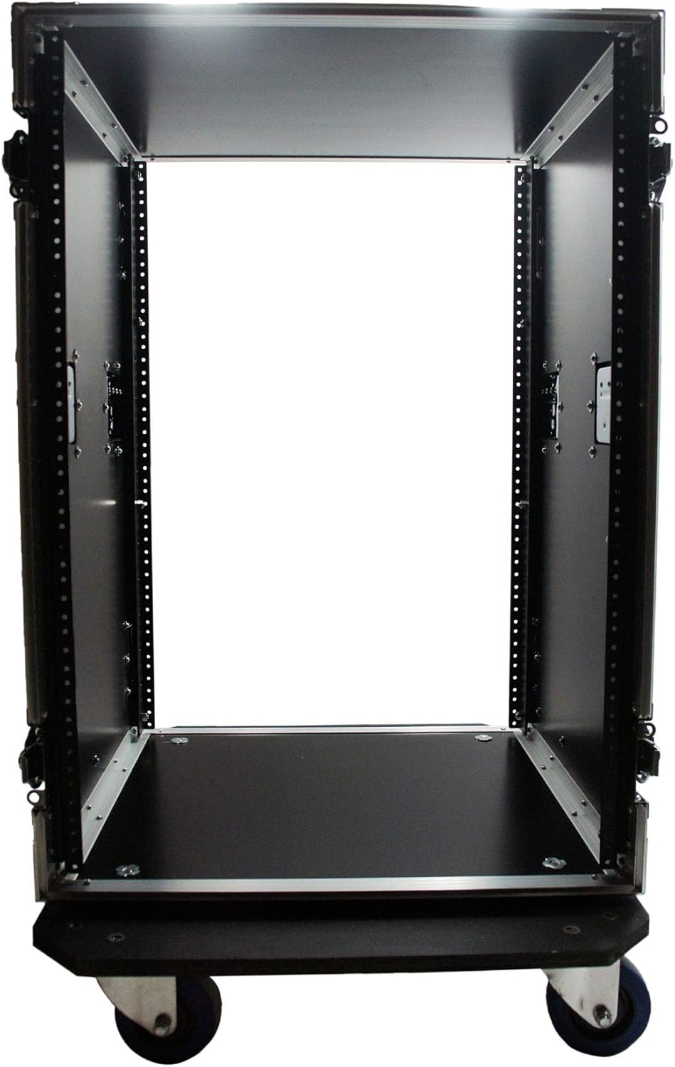 Harmony Cases HC6UAD DJ Flight Amp 6U Rack Space Road Travel Amplifier Case