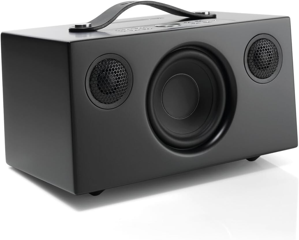 Audio Pro Addon C5A Smart Speaker | Alexa Built-in, Voice Controlled, Compact, High Fidelity, WiFi, Bluetooth, Wireless Multiroom | Black