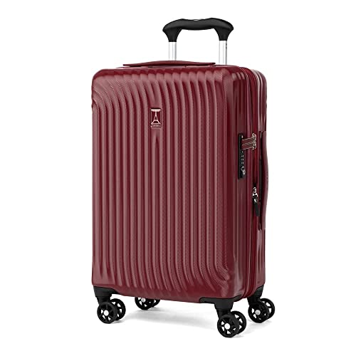 Travelpro Maxlite Air Hardside Expandable Carry on Luggage, 8 Spinner Wheels, Lightweight Hard Shell Polycarbonate Suitcase, Shadow Grey
