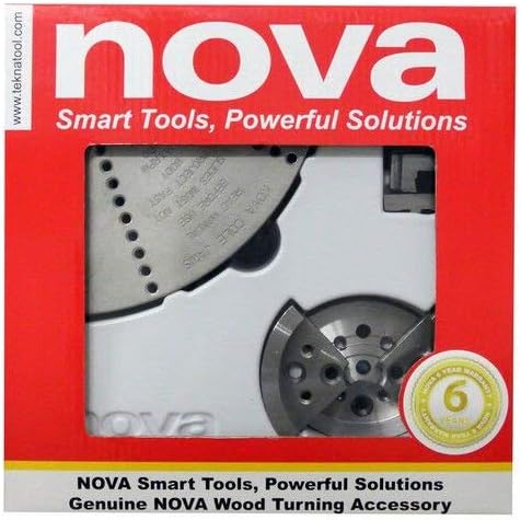 NOVA 6033 Most Popular Jaw Chuck Accessory Jaws Bundle (Includes JSCOLE 10" Cole Jaw, JS100N 4" Accessory Jaw, and, and JS25N 1" accessory Jaw