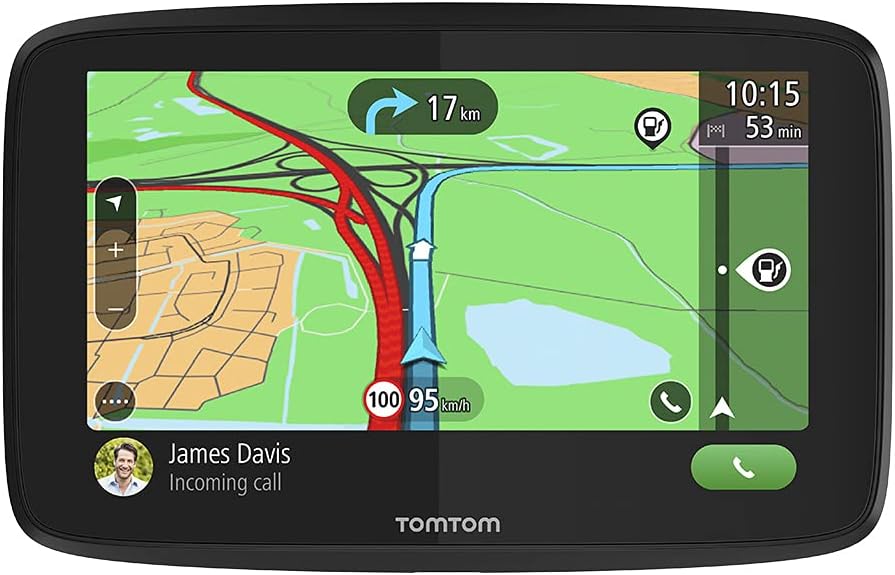 TomTom Car Sat Nav GO Essential, 6 Inch, with Traffic Congestion and Speed Cam Alert trial thanks to TomTom Traffic, EU Maps, Updates via WiFi