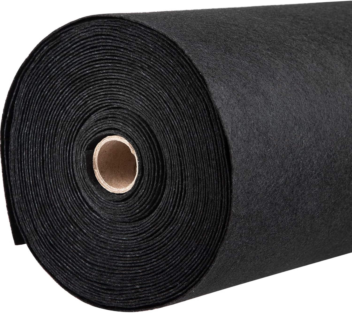 VEVOR Garden Weed Barrier Fabric, 8OZ Heavy Duty Geotextile Landscape Fabric, 6ft x 50ft Non-Woven Weed Block Gardening Mat for Ground Cover
