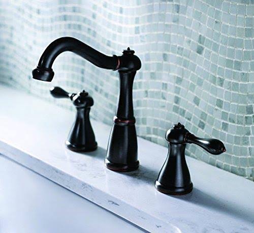 Pfister LG49-M0BY Marielle 2-Handle 8x22 Widespread Bathroom Faucet, Tuscan Bronze