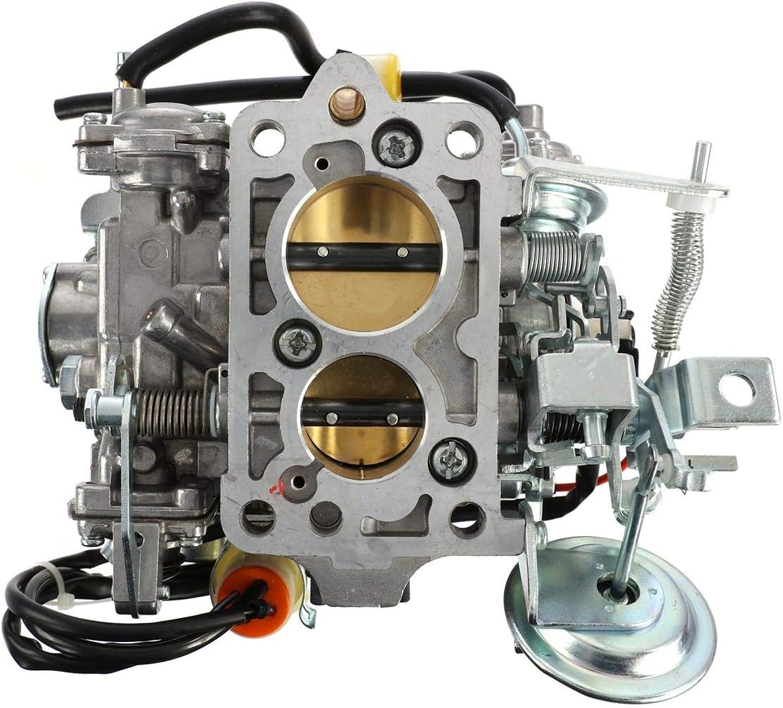 ALAVENTE Carburetor Carb Replacement for 1981-1987 Toyota 22R Engine with Round Plug Connector 2 Barrel TOY-505 TOY-507 (35290/2.4L 2366cc / C4036)