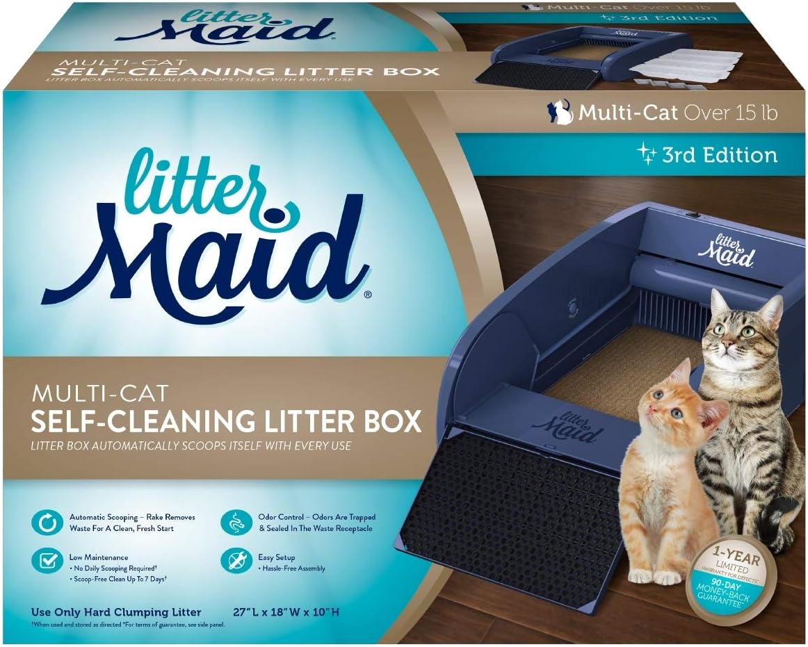 LitterMaid® Multi-Cat Self-Cleaning Litter Box