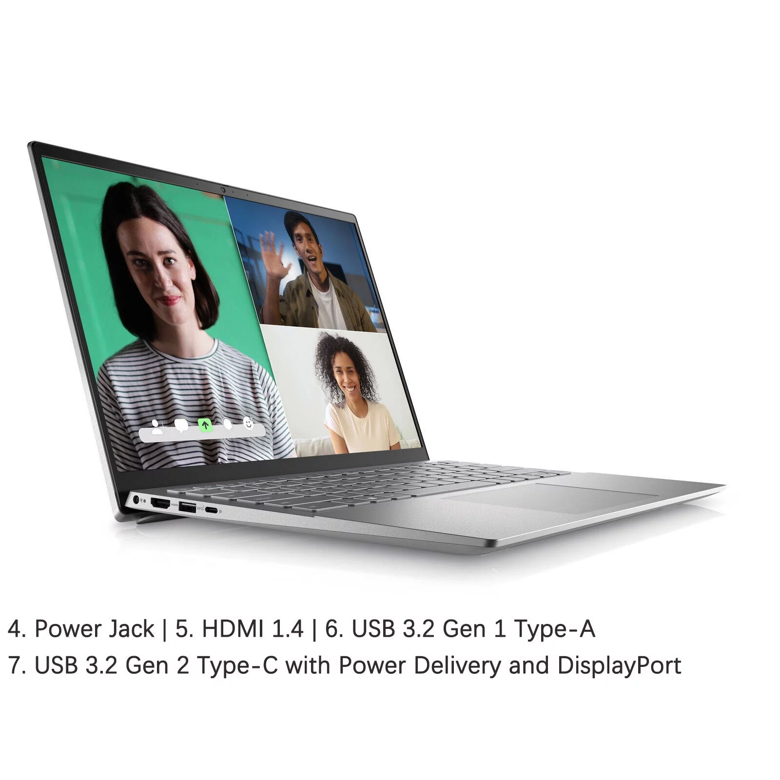 Dell Inspiron 14 5425 Laptop, 14"+1920 x 1200, AMD Ryzen7 5825U, 16GB RAM, 1TB SSD, Windows 11 Pro