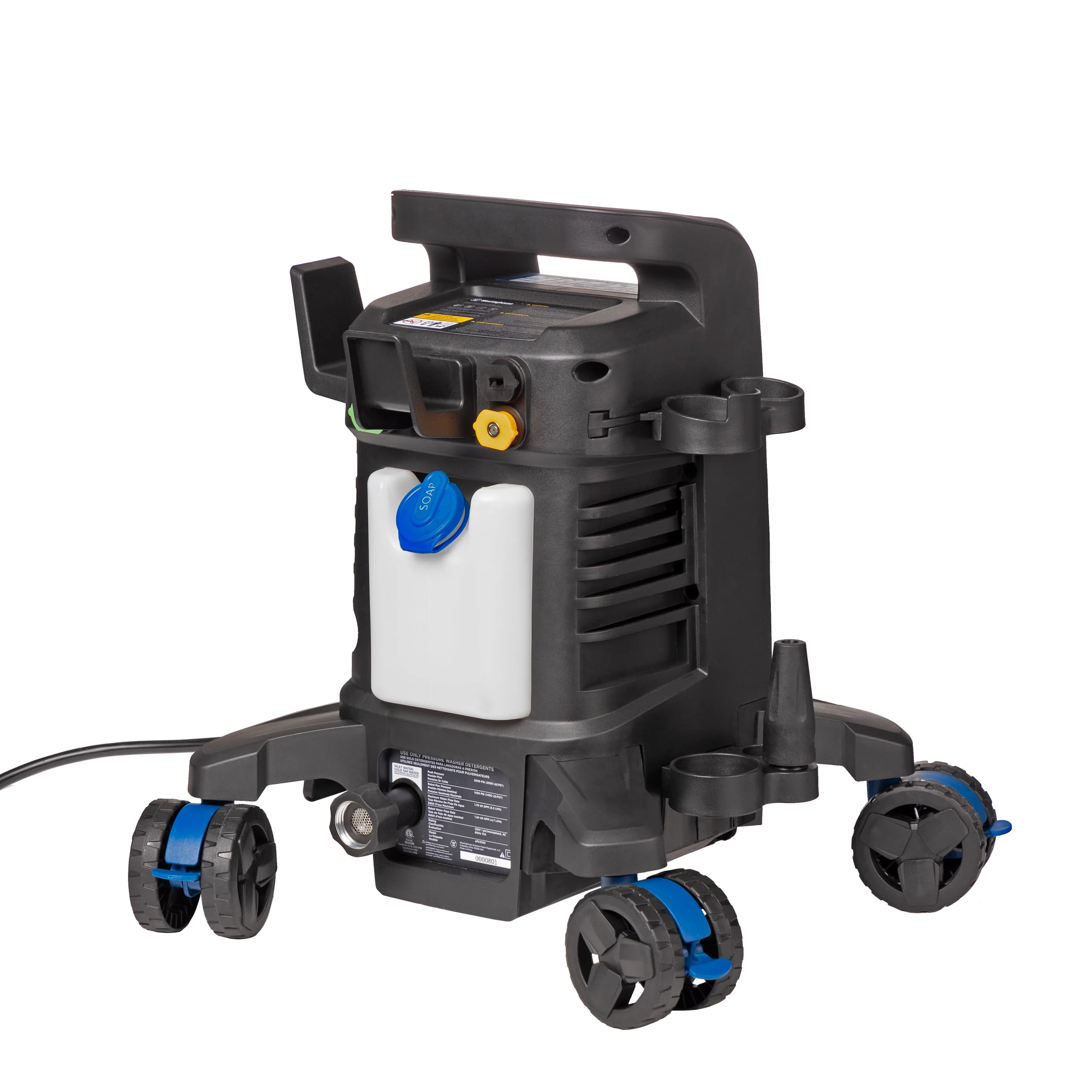 Westinghouse Electric Pressure Washer 2500-PSI, 1.76-GPM, Soap Tank, 5 Nozzles