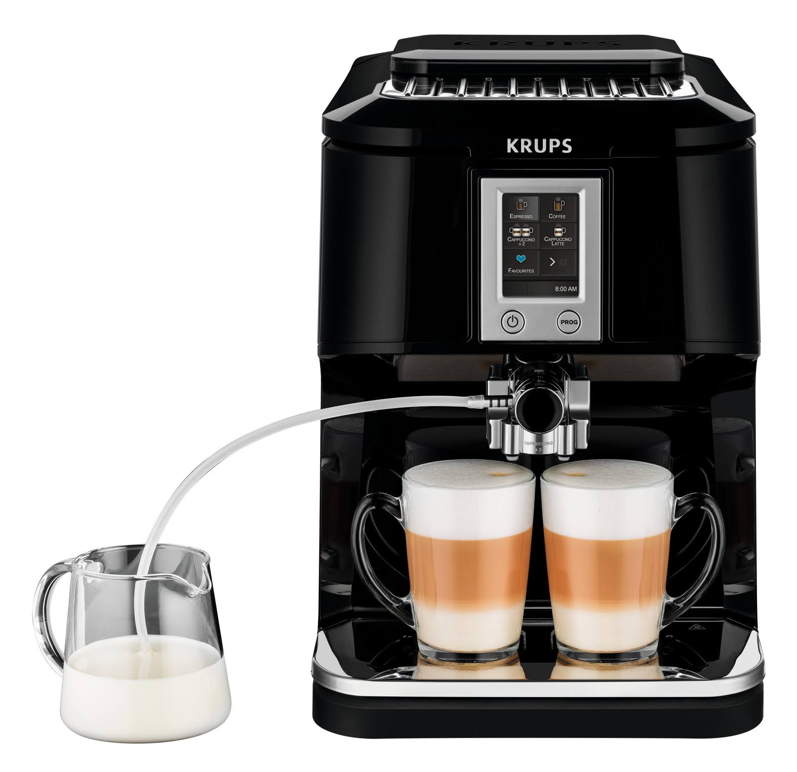 Krups 2-in-1 Touch Cappuccino & Espresso Machine