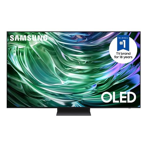 SAMSUNG 65-Inch Class OLED 4K S90D Series HDR+ Smart TV w/Dolby Atmos, Object Tracking Sound Lite, Motion Xcelerator, Real Depth Enhancer
