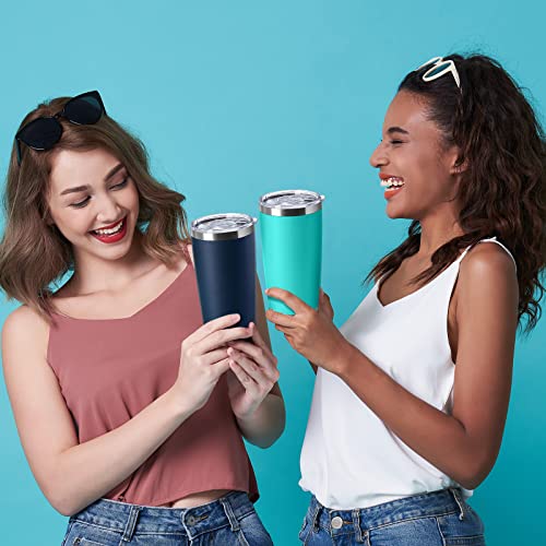 Sieral 36 Packs Stainless Steel Tumbler Bulk with Lid Vacuum Double Wall Insulated Travel Coffee Mug Powder Coated Tumbler Cup for Graduation Wedding