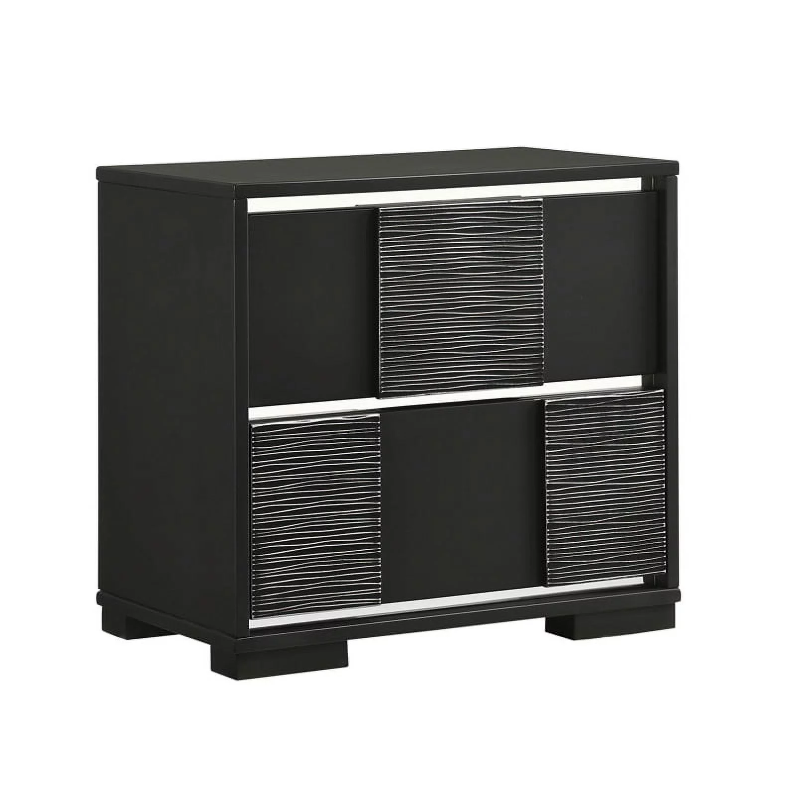 Blacktoft 5-piece Eastern King Panel Bedroom Set Black