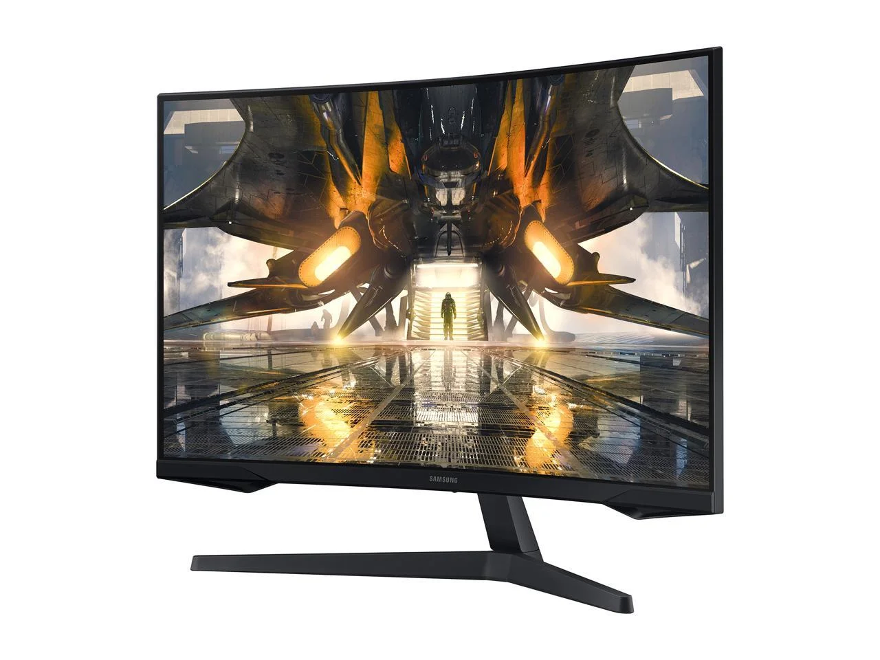 SAMSUNG 32" 165 Hz (Max) VA WQHD Gaming Monitor FreeSync Premium (AMD Adaptive Sync) 2560 x 1440 (2K) HDMI, DisplayPort