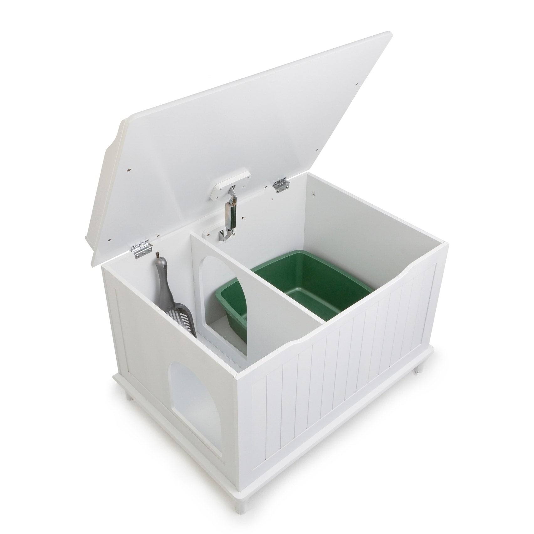 Designer Catbox Jumbo Litter Box Enclosure in Black
