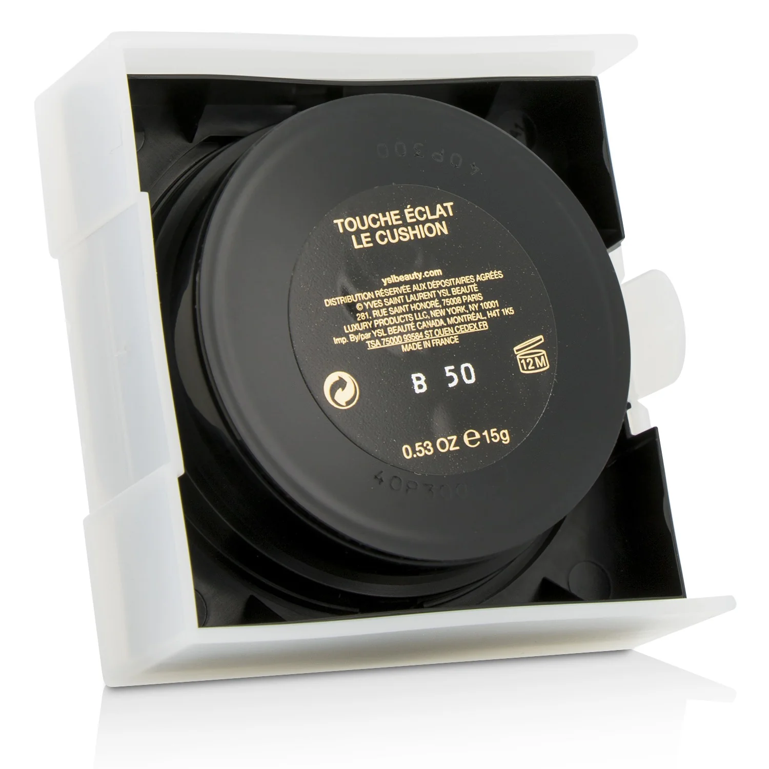 Yves Saint Laurent Touche Eclat Le Cushion Liquid Foundation Compact Refill - #B50 Honey 15g/0.53oz