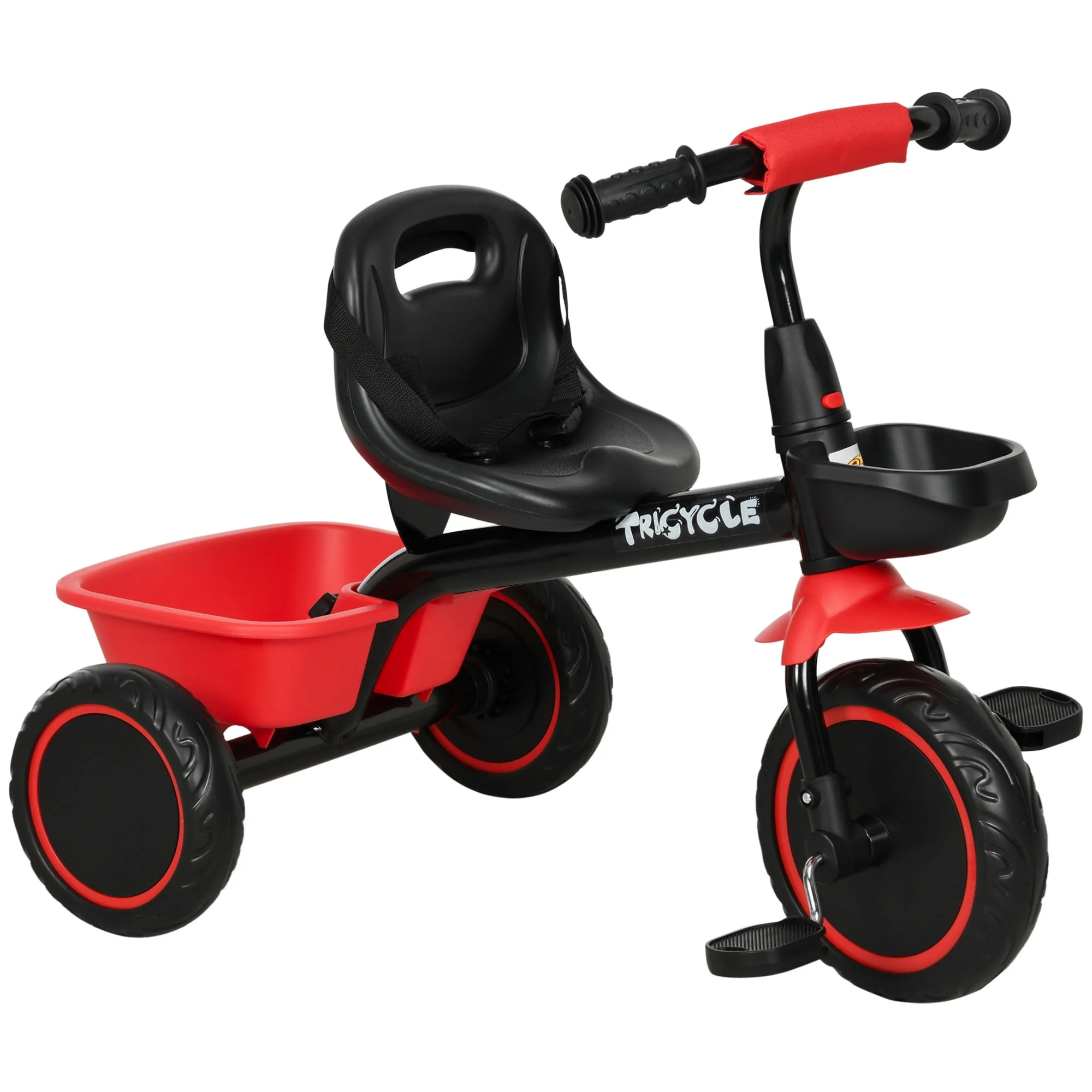 Qaba Tricycle for Kids Age 2-5, Toddler Bike for Children, Pink