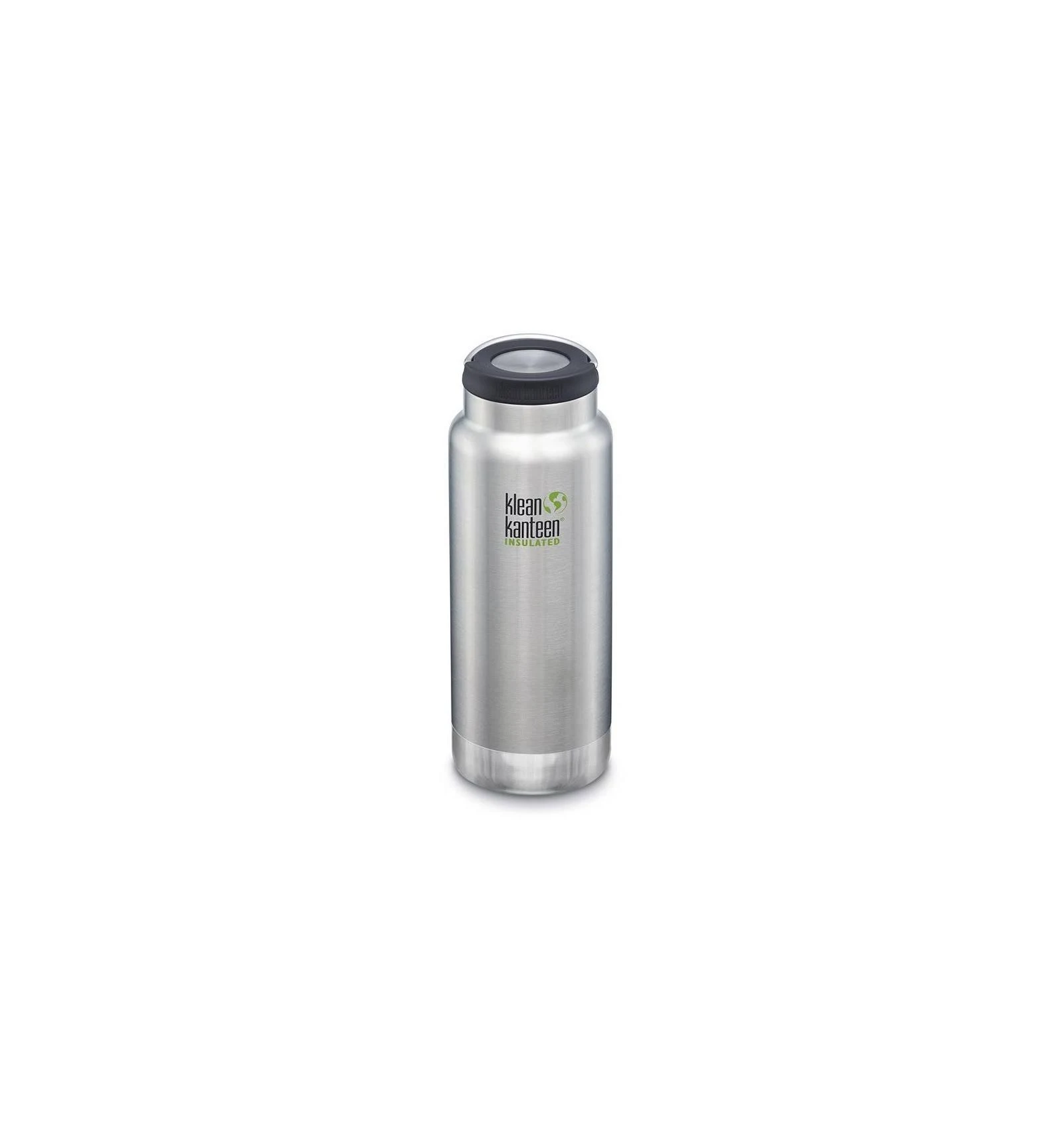 Klean Kanteen TKWide 946ml Insulated Bottle Loop Cap Brushed Stainless