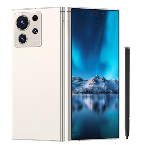 S24 Ultra Unlocked Cell Phones Smartphone with Built-in Pen 8+256GB Android 13 Phones 6.8" HD Screen Dual SIM 108MP+48MP Camera 6800 mAh (Green)