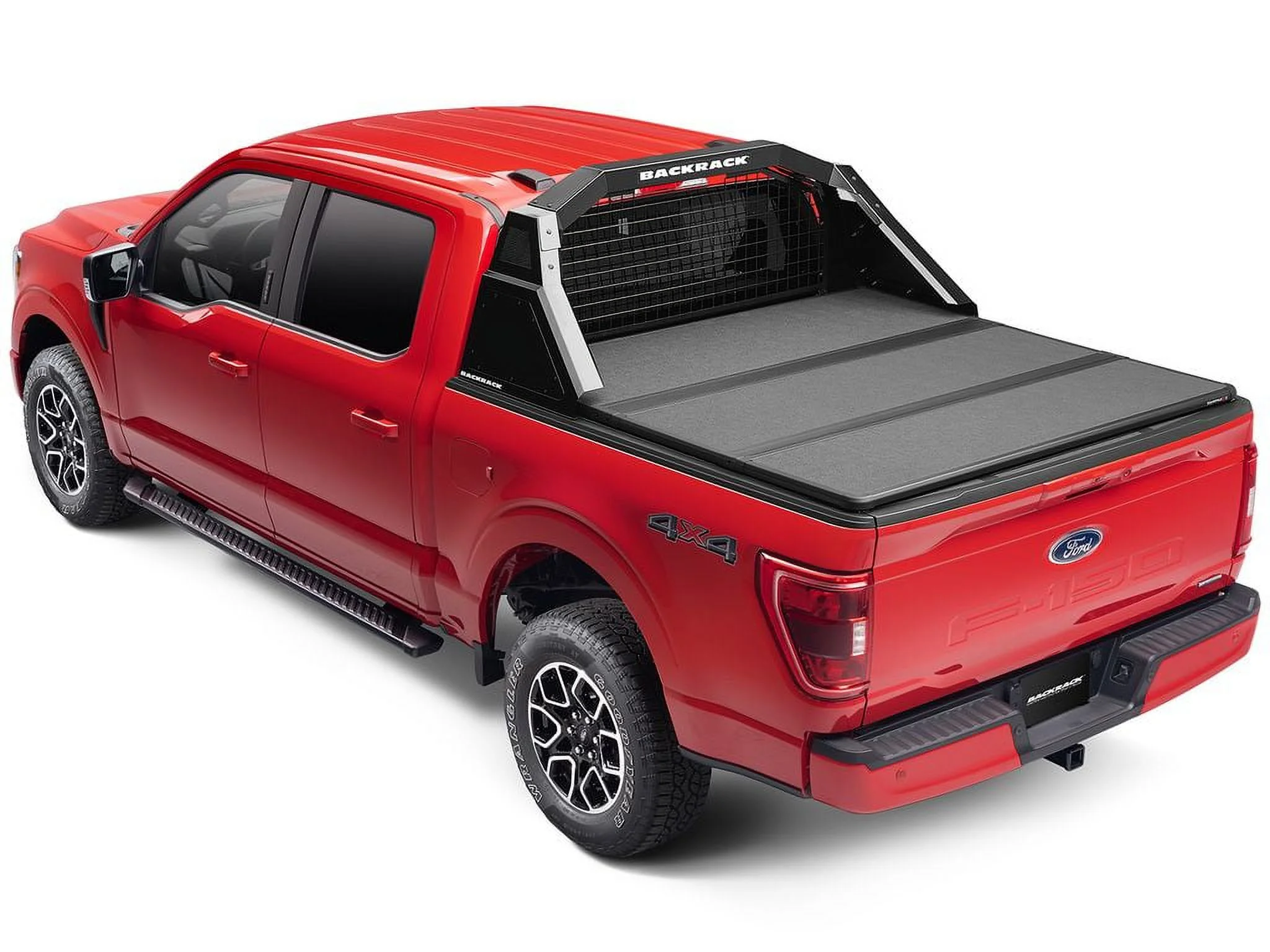 BACKRACK by RealTruck Trace Rack | Black, No Drill | TR9002 | Compatible with 2019-2024 Chevrolet/GMC Silverado/Sierra 1500