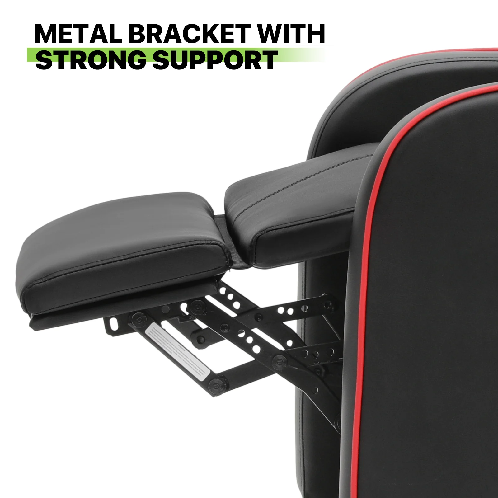 Magshion Gaming Massage Recliner Chair, Racing Style Game Lounge Chair with Footrest, Remote Control and Side Pocket, PU Leather Home Theater Seating