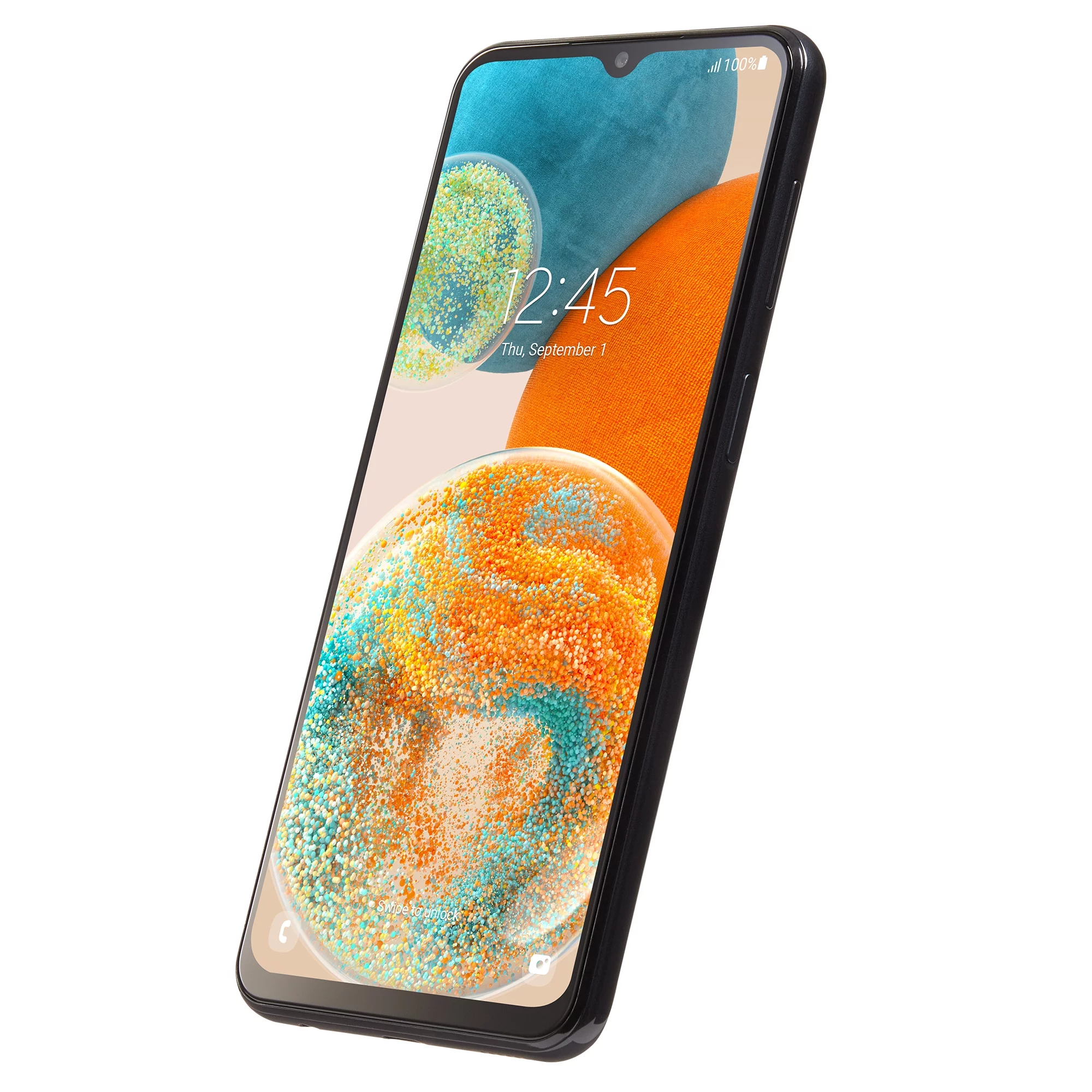 Total by Verizon Samsung Galaxy A23, 64GB, 6GB Ram, Black- Prepaid Smartphone [Locked to Total by Verizon]
