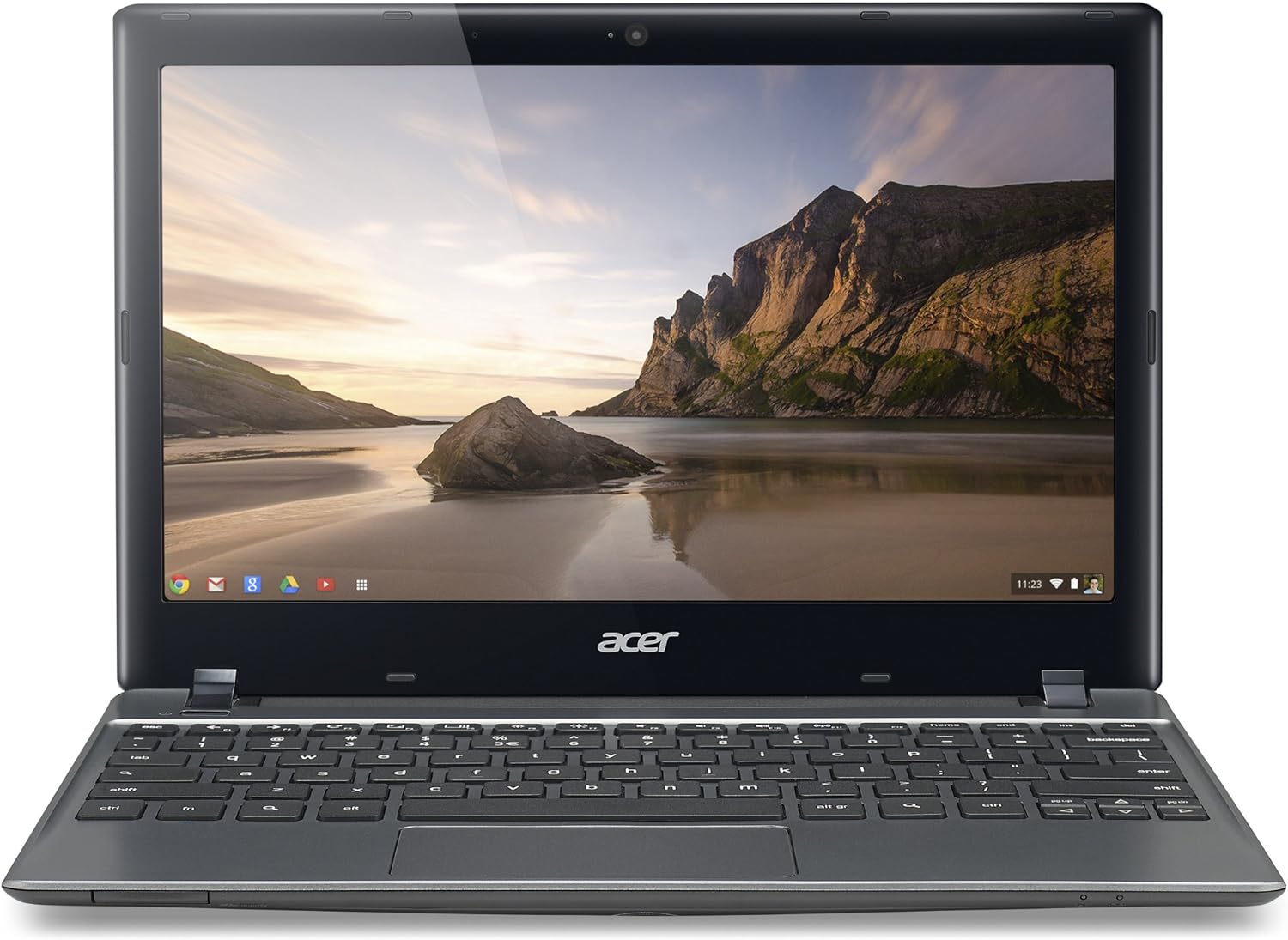 Acer C710-2833 11.6-Inch Chromebook - Iron Gray (16GB SSD) - Smart Home Appliances
